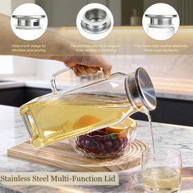 Ftystall 68 oz capacity supports family servings and gatherings