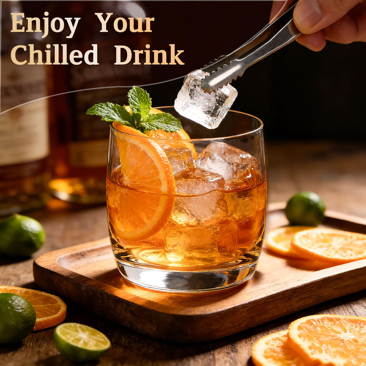 Ftystall FTYSTALL bourbon glass set is dishwasher safe for easy cleanup.