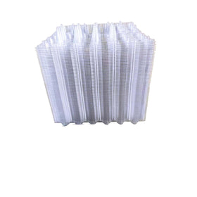 FUailiYY flat-top egg carton stacks neatly for storage efficiency.