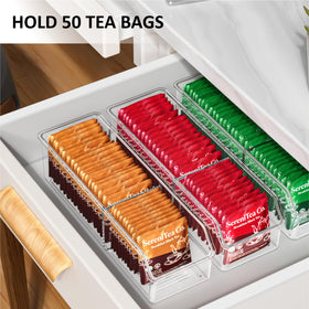 FUCDTEFC kitchen counter organizer keeps countertops neat and accessible.