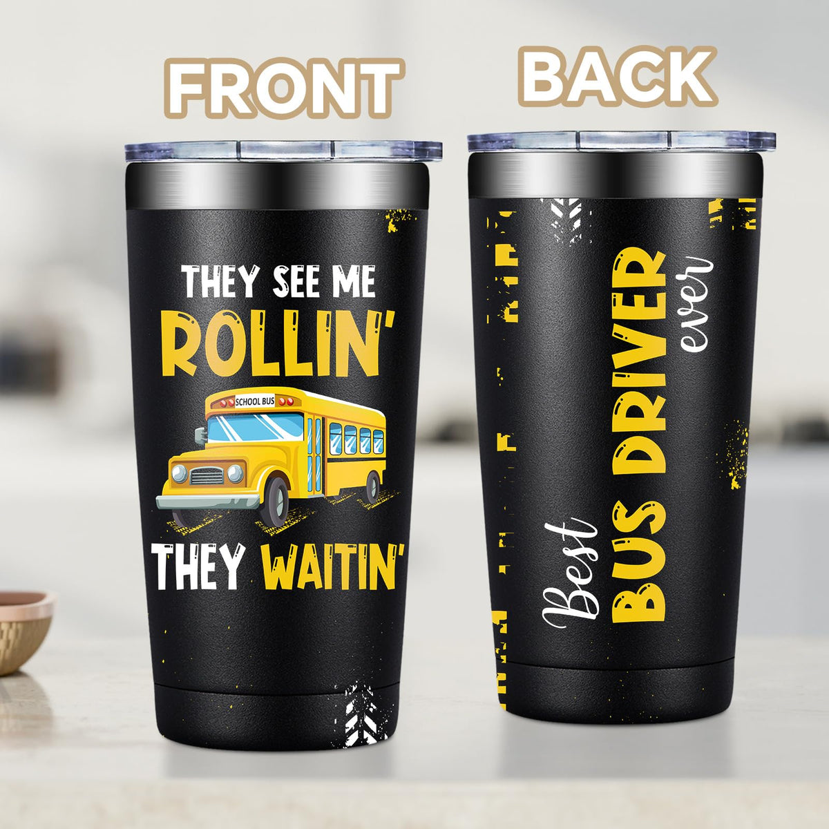 Fufandi tumbler for daily use keeps beverages at the right temperature.