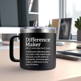 Fufendio Difference Maker Mug, hot up to 12 hours.