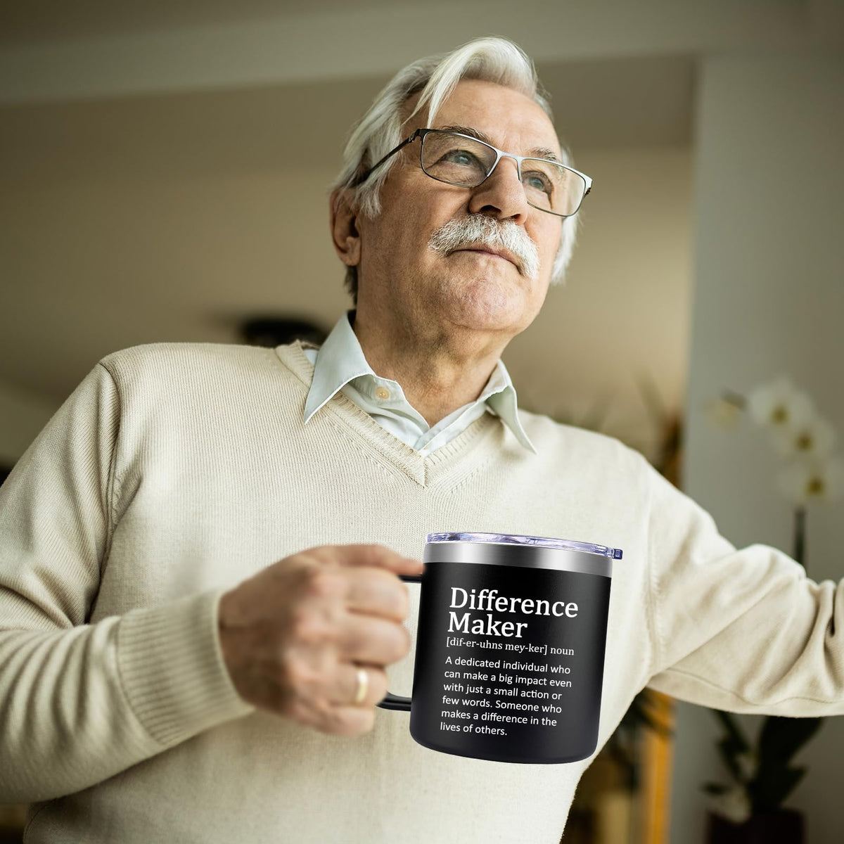 Fufendio Gift for men mug, suitable for appreciation moments.