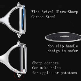 FUHUY rust-resistant carbon steel blade offers long-lasting performance