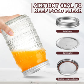 FULGNU wide mouth allows easy filling of whole fruits and vegetables