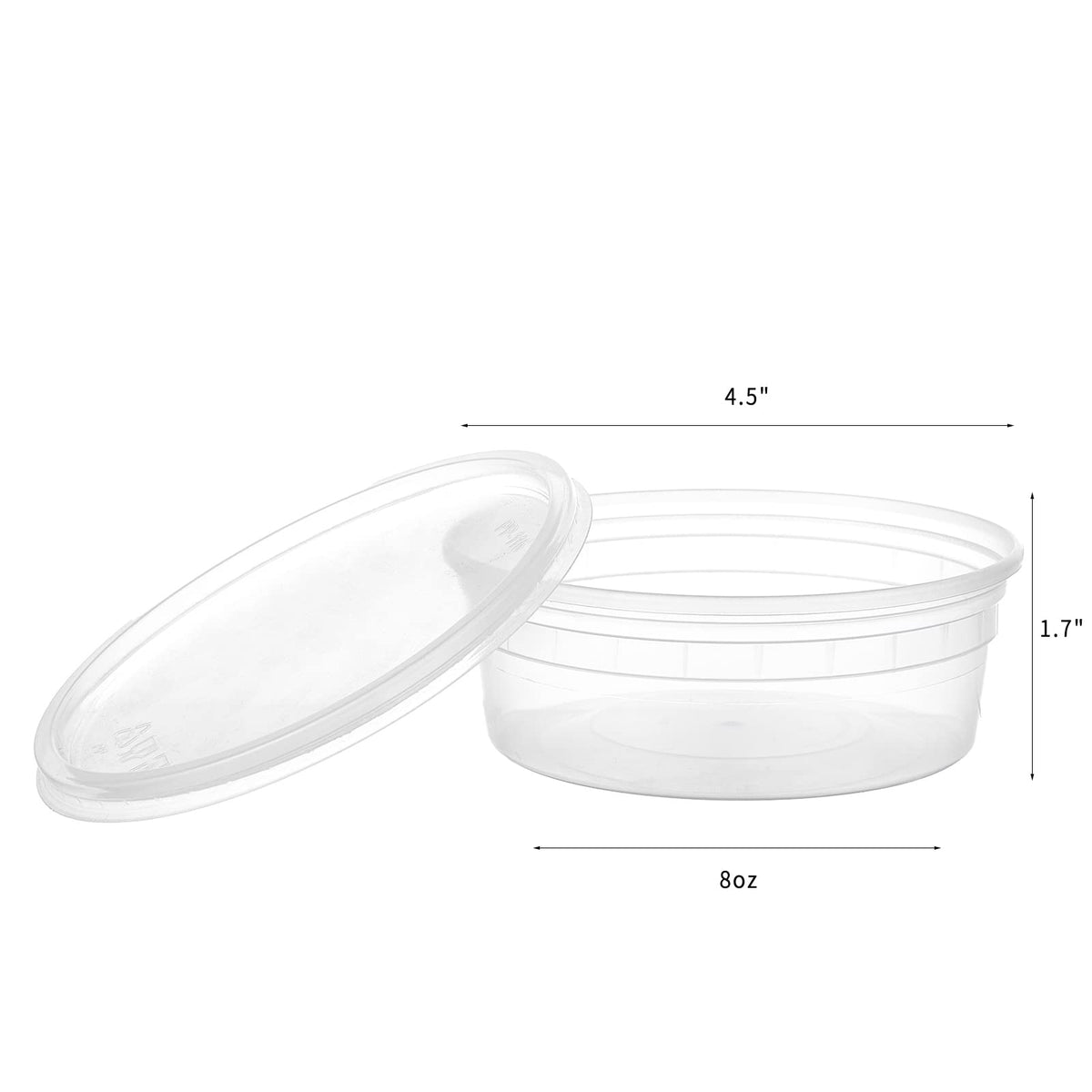 FULING stackable meal prep container 8oz keeps portions organized and easy to store.
