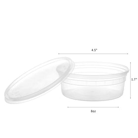 FULING stackable meal prep container 8oz keeps portions organized and easy to store.