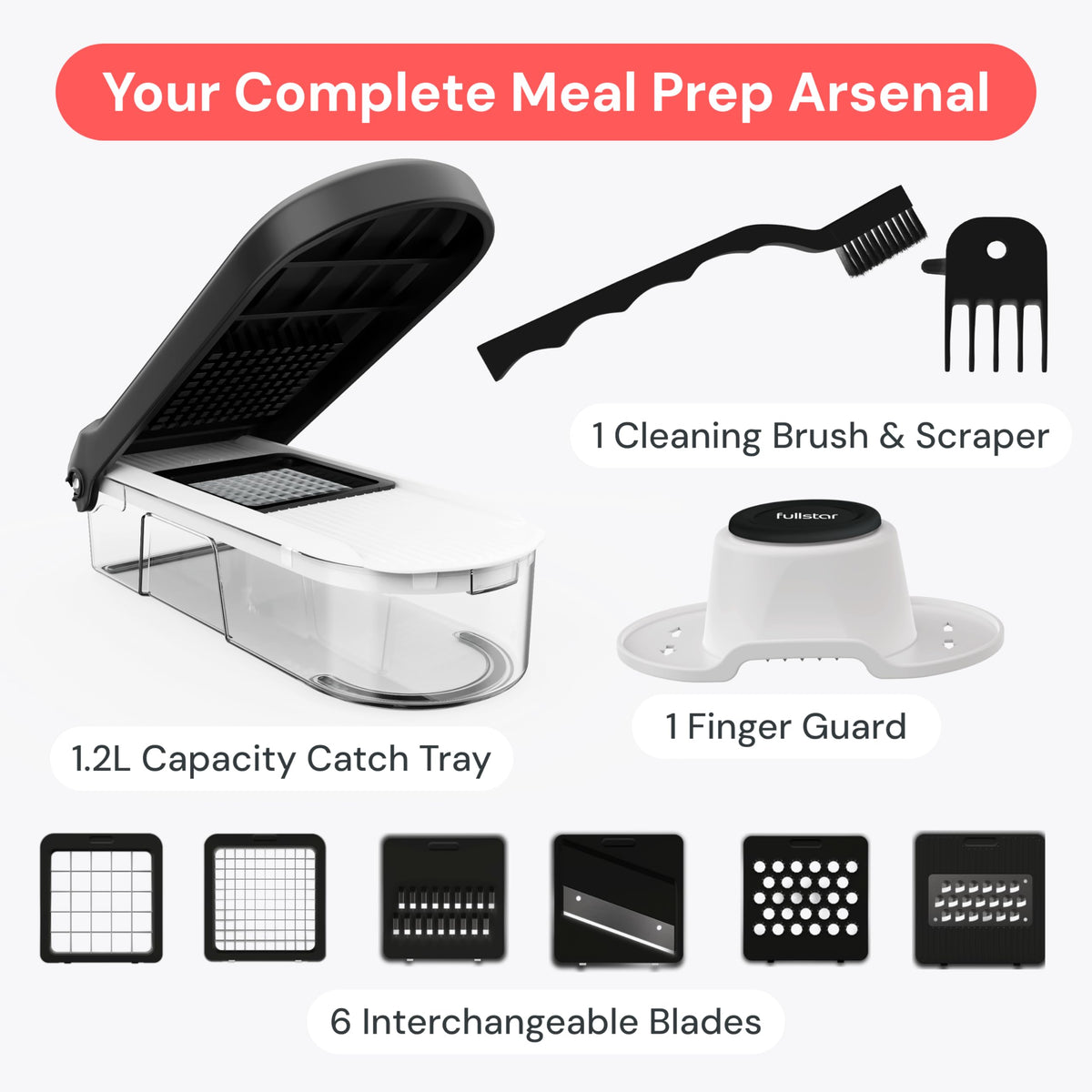 Fullstar compact storage design saves kitchen space