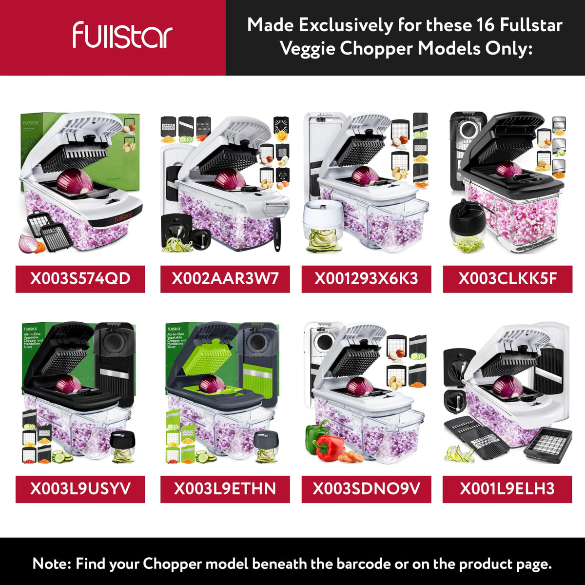 Fullstar compatibility detail with select models for precise fit.