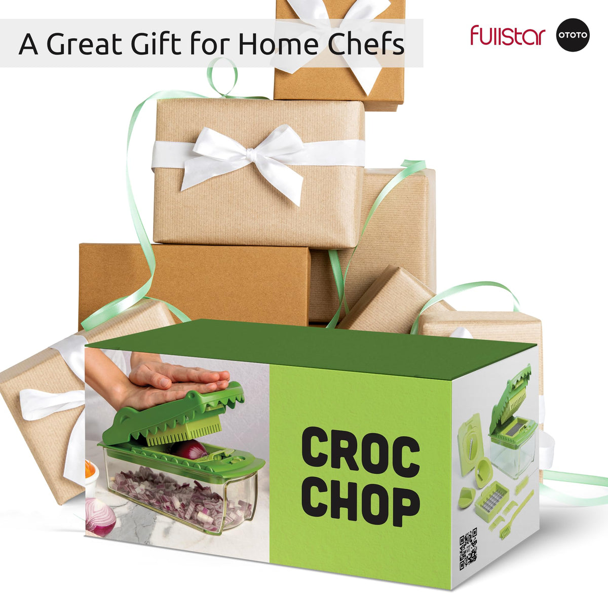 Fullstar Croc Chop BPA-free dishwasher-safe materials for safe cleaning