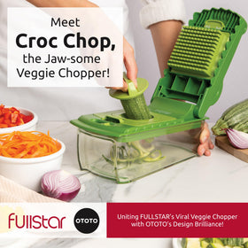Fullstar Croc Chop blades array for precise slicing and dicing