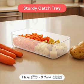 Fullstar Daily Chopper compact design fits small kitchens and drawers.