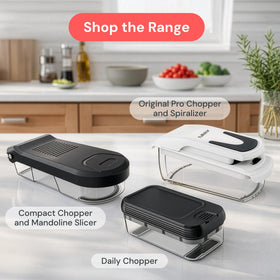 Fullstar Daily Chopper lid shown for top-rack dishwasher cleanup.