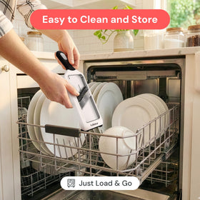 Fullstar dishwasher-safe blades simplify cleanup after cooking.
