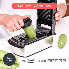 Fullstar non-slip base keeps stable during tough chopping tasks.