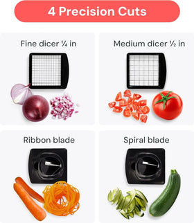 Fullstar Pro Chopper 420 stainless steel blades stay sharp