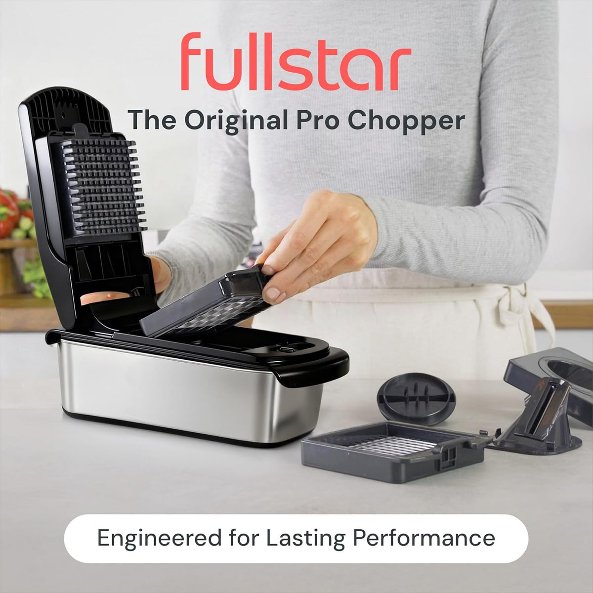 Fullstar Pro Chopper 5-cup bowl streamlines batch prep
