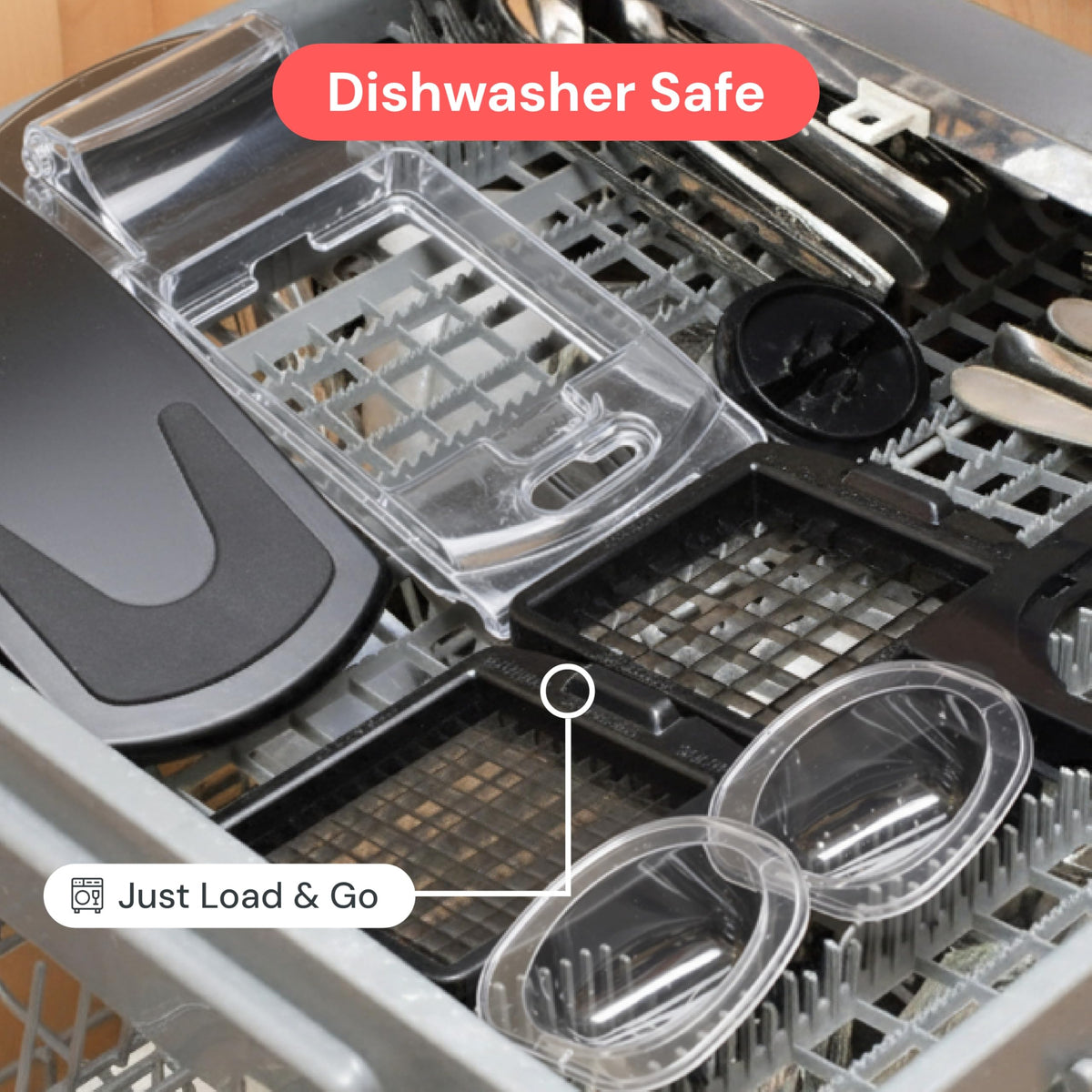 Fullstar Original Pro Chopper compact design stores neatly in a kitchen drawer.
