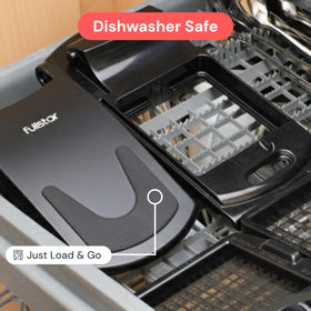 Fullstar The Original Pro Chopper fits snugly in small kitchen drawers.