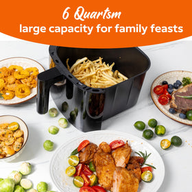 Fullwill icon panel with 12 presets for wings, fries, pizza, and more.