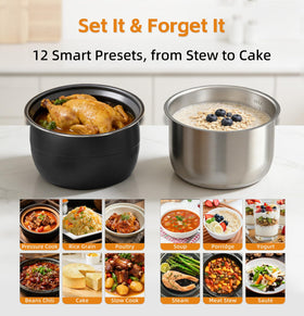 Fullwill 5-quart ceramic pot for delicate textures