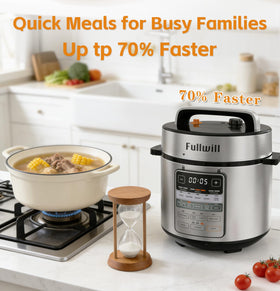Fullwill lid and safety lock system for secure cooking
