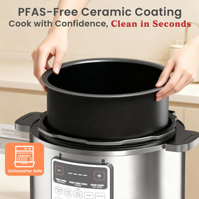 Fullwill quick preheat technology reduces wait time before cooking.