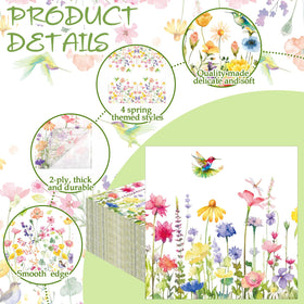 Fulmoon bright color napkins with double-layer construction offer sturdy table use.
