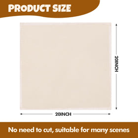 FUMILE cheese cloth hemmed-edge design for durable, long-lasting straining.