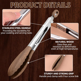 FunApricity wooden tips resting on warm walnut for stylish contrast