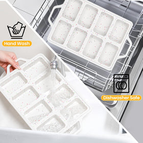 FUNBAKY easy-clean silicone is dishwasher-safe for fast cleanup.