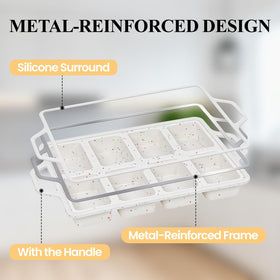 FUNBAKY compact cavity size fits individual portions for meals.