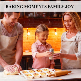 FUNBAKY oven safe and microwave friendly bakeware for versatile use.