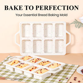FUNBAKY two-pack saves space while baking multiple treats.