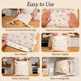 Funcoo picnic-lunch storage bags ideal for on-the-go meals.
