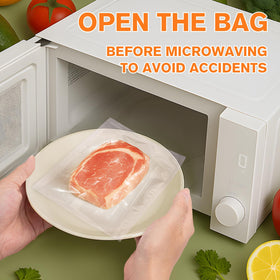 FUNFERY freezer-burn protection bags extend shelf life.