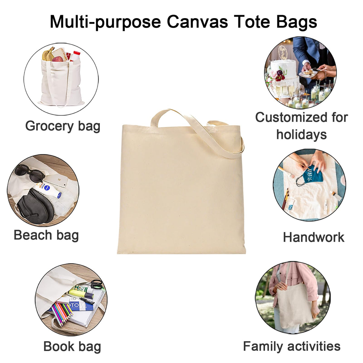 FunisFun multi-use tote in daily use for groceries, gifts, and travel.