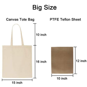FunisFun large tote measures 15 x 16 inches, ideal for shopping and trips.