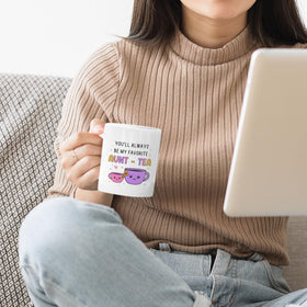 FUNITZ Aunt Tea Mug ideal gift for Mother's Day or birthdays