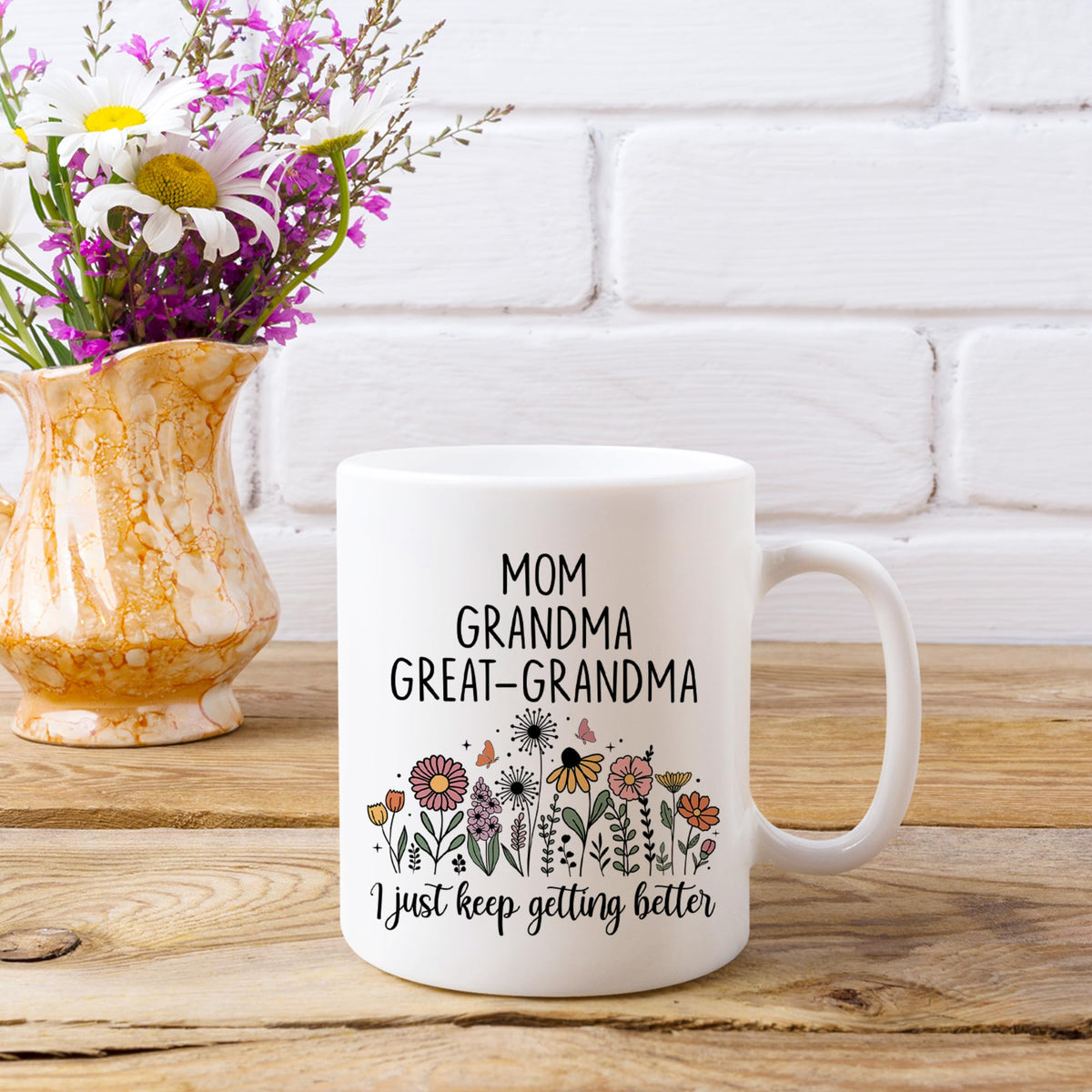 FUNITZ great grandma baby announcement mug marks a meaningful family milestone.