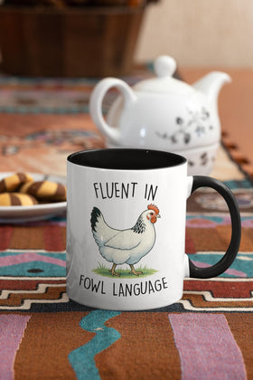 FUNITZ humorous chicken mug sparks smiles during morning coffee