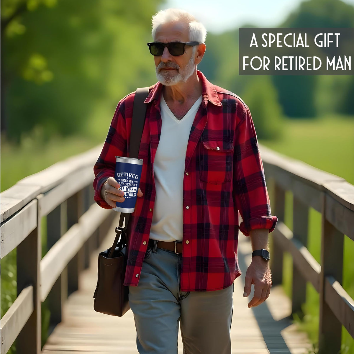FUNITZ humorous retirement gift for men with witty message
