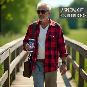 FUNITZ humorous retirement gift for men with witty message