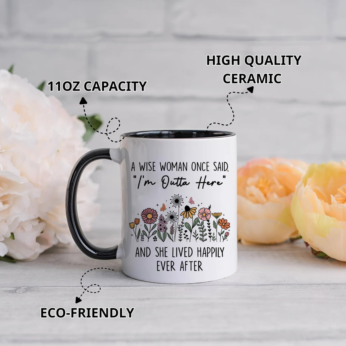 FUNITZ retirement mug glossy-finish communicates quality and long-lasting durability