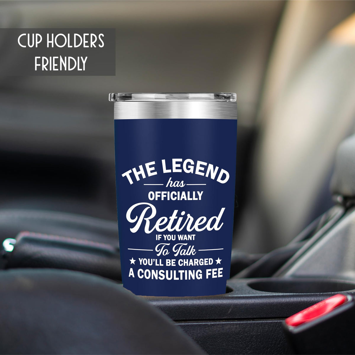 FUNITZ secure lid tumbler helps prevent spills during commutes