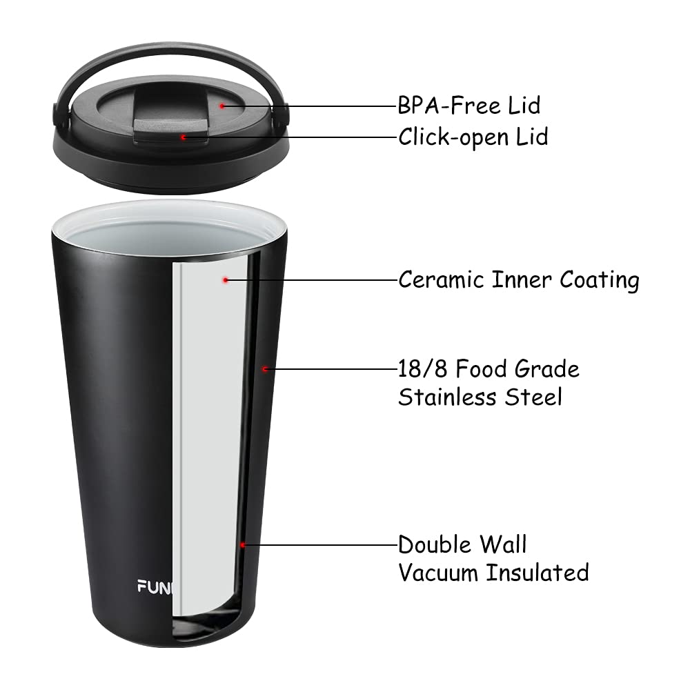 Funkrin copper-plated stainless steel body emphasizes durability.