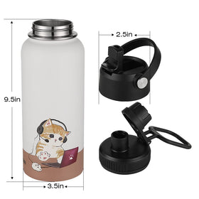 Funkrin bottle with matte grip finish for comfortable handling.