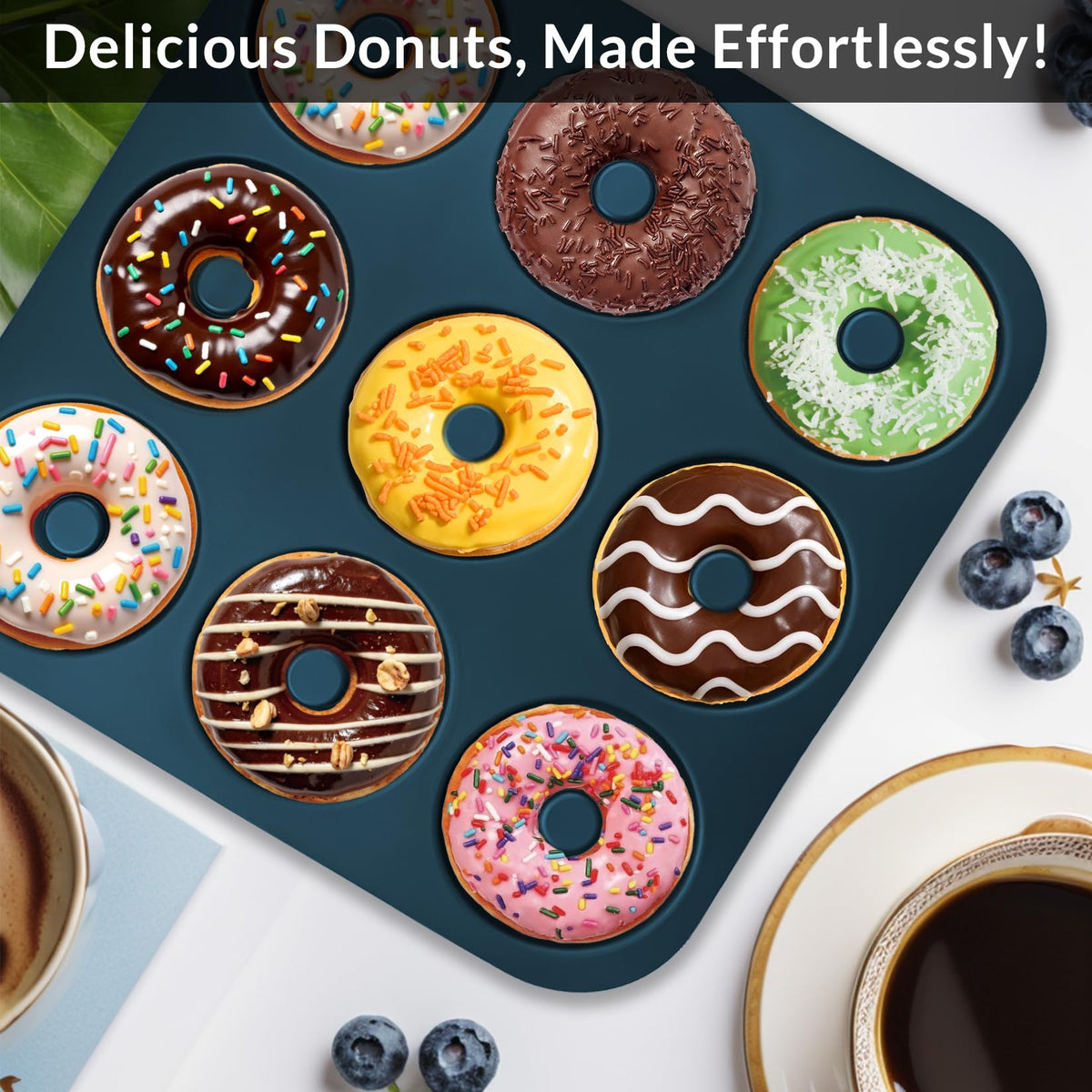 FUNLAVIE kids baking with donut pan during family time.