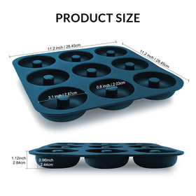FUNLAVIE silicone material close-up highlighting flexible heat resistant bakeware.