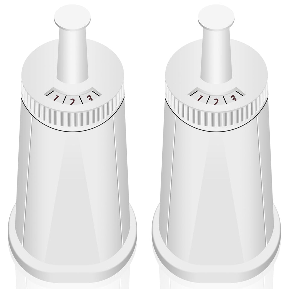 Funmit Breville filter 2-pack close-up for quick replacement and consistent flavor.